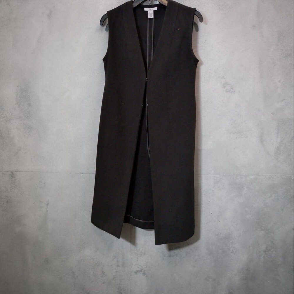 Black Long Vest
